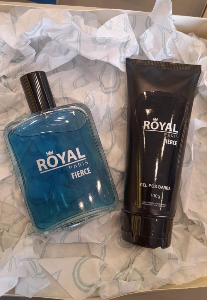 Kit Royal Paris Fierce Masculino (Deo Colônia 100ml + Gel pós barba 100g) -  aguadecheiro