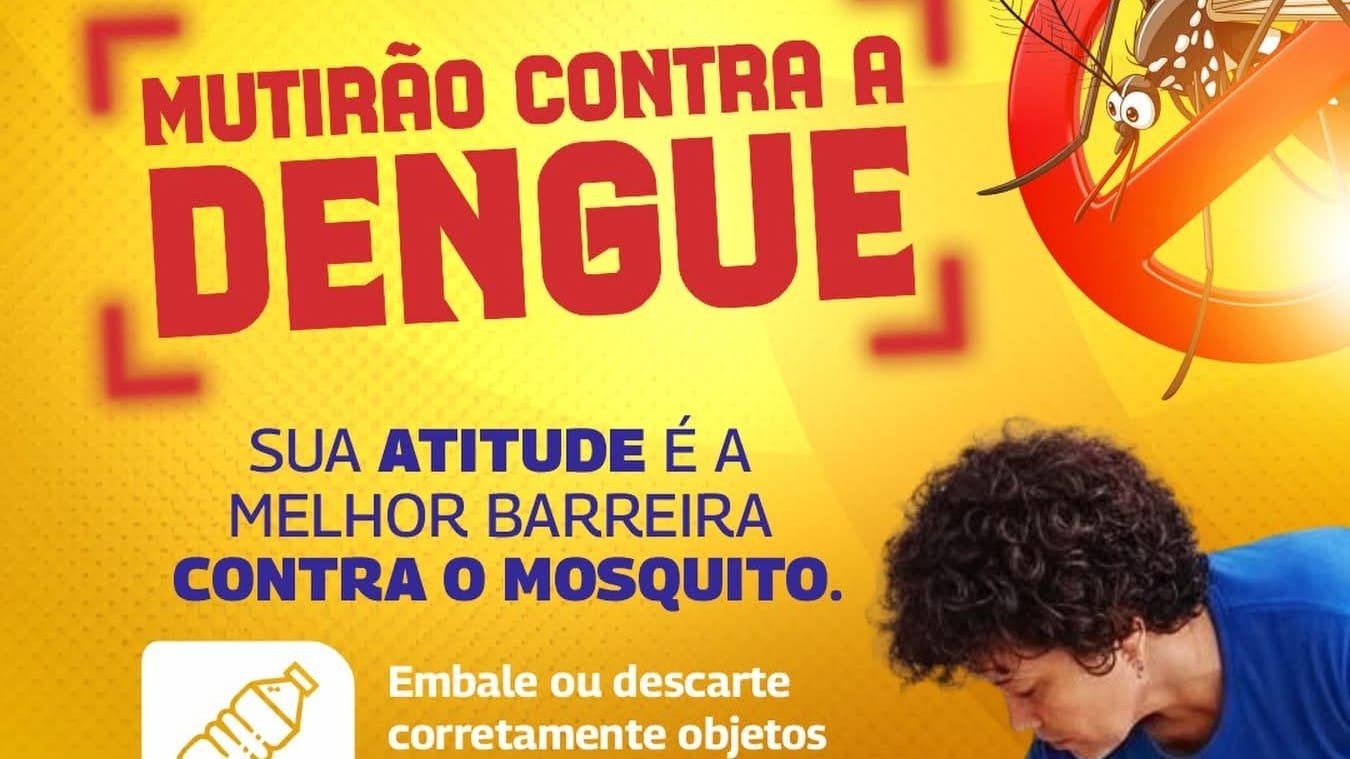 Mutirão contra a dengue, em Ibaté