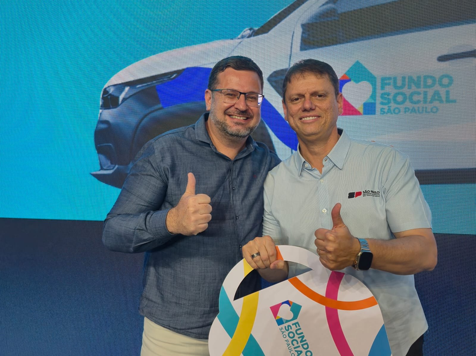 Ibaté recebe carro do Governo de São Paulo para fortalecer ações sociais