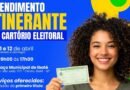 Atendimento itinerante do cartório eleitoral acontece neste final de semana em Ibaté