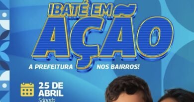 Prefeitura altera data do “Ibaté em Ação” para o dia 25 de abril devido a previsão de chuva neste final de semana