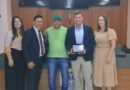 Vereador Gilmar Santos (PL) presta homenagem ao Tenente-Coronel Cardeal na Câmara Municipal de Ibaté