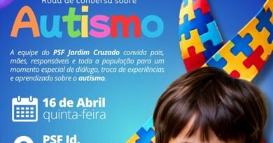 PSF Jardim Cruzado promove roda de conversa sobre o autismo nesta quinta