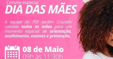Um convite especial para todas as mães nesta sexta-feira em Ibaté