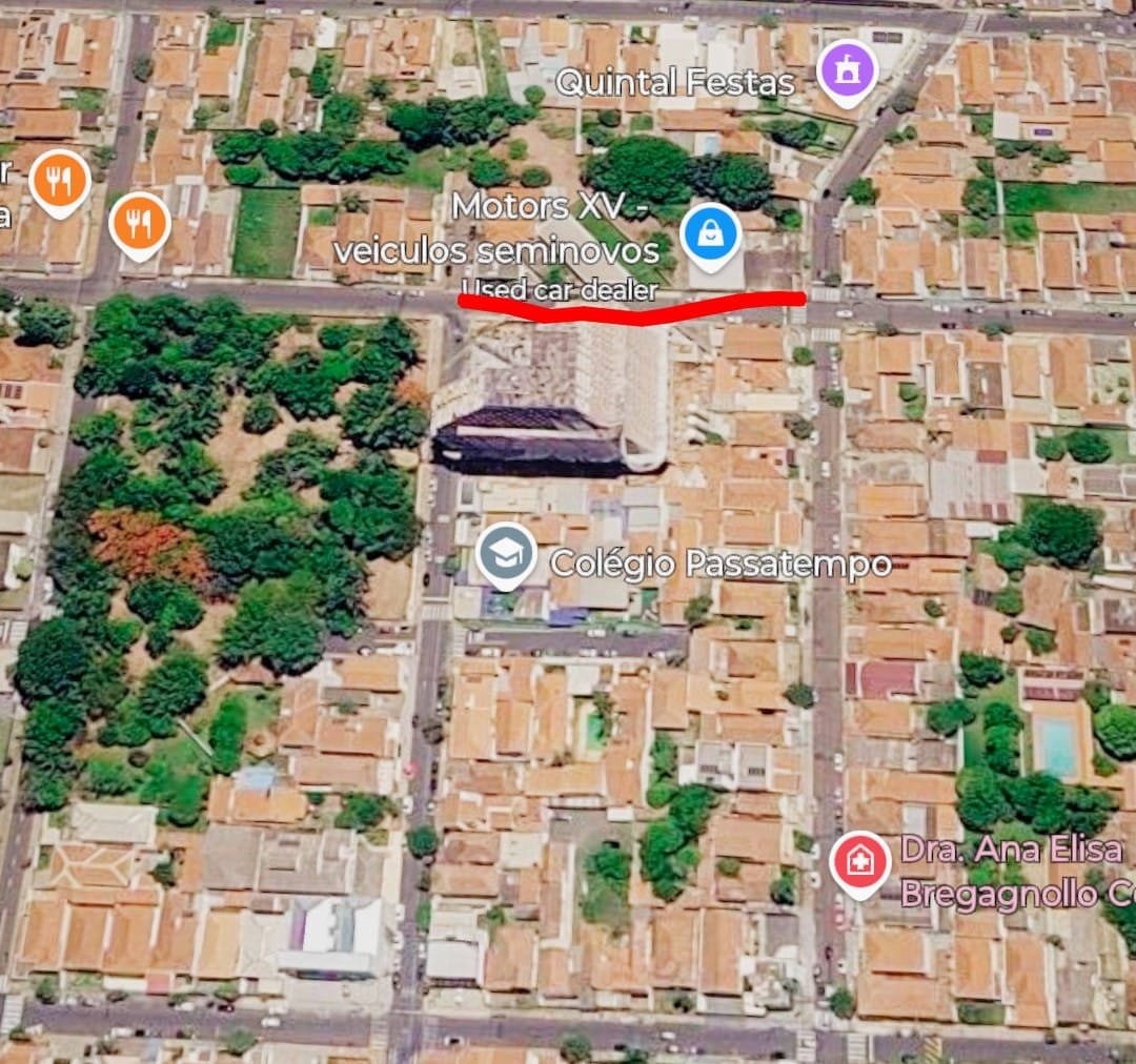 A Secretaria Municipal de Segurança Pública informa interdição na Rua XV de Novembro para execução de guindaste
