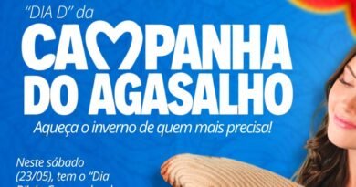 Dia D da Campanha do Agasalho acontece neste sábado em Ibaté