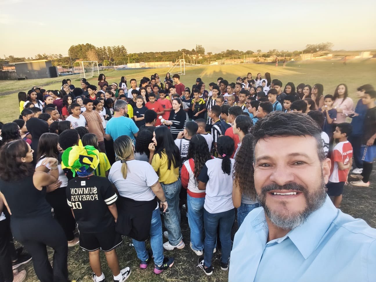 Val Construtor participa de evento esportivo promovido pela escola João Jacinto e reforça apoio à juventude de Ibaté