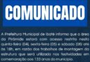 Comunicado Oficial Prefeitura Municipal de Ibaté