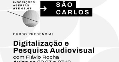 Abertas as inscrições para o curso de digitalização e pesquisa audiovisual