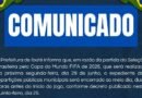 Prefeitura de Ibaté divulga funcionamento das repartições públicas durante jogo da Seleção Brasileira
