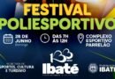 Festival Poliesportivo celebra os 133 anos de Ibaté com esporte, saúde e integração neste domingo