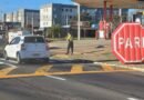 Campanha “Pare! Sua vida não tem retorno”. Reforça conscientização no trânsito da rua Miguel Petroni