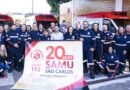SAMU São Carlos chega aos 20 anos com 384 mil atendimentos