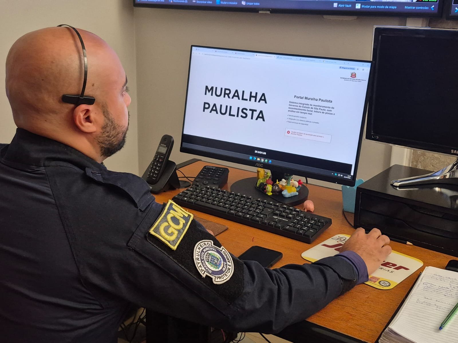 Muralha Paulista já está em pleno funcionamento e reforça a segurança pública em Ibaté