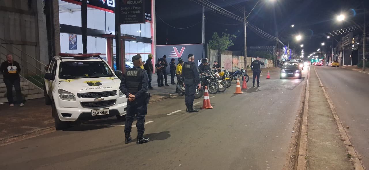 Operação Integrada fiscaliza 82 motocicletas e combate excesso de ruídos em São Carlos