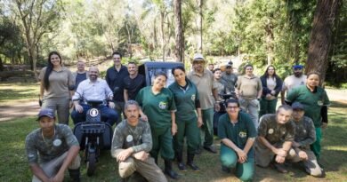 Parque ecológico recebe veículos elétricos e moderniza rotina de manejo dos animais Parque ecológico recebe veículos elétricos e moderniza rotina de manejo dos animais