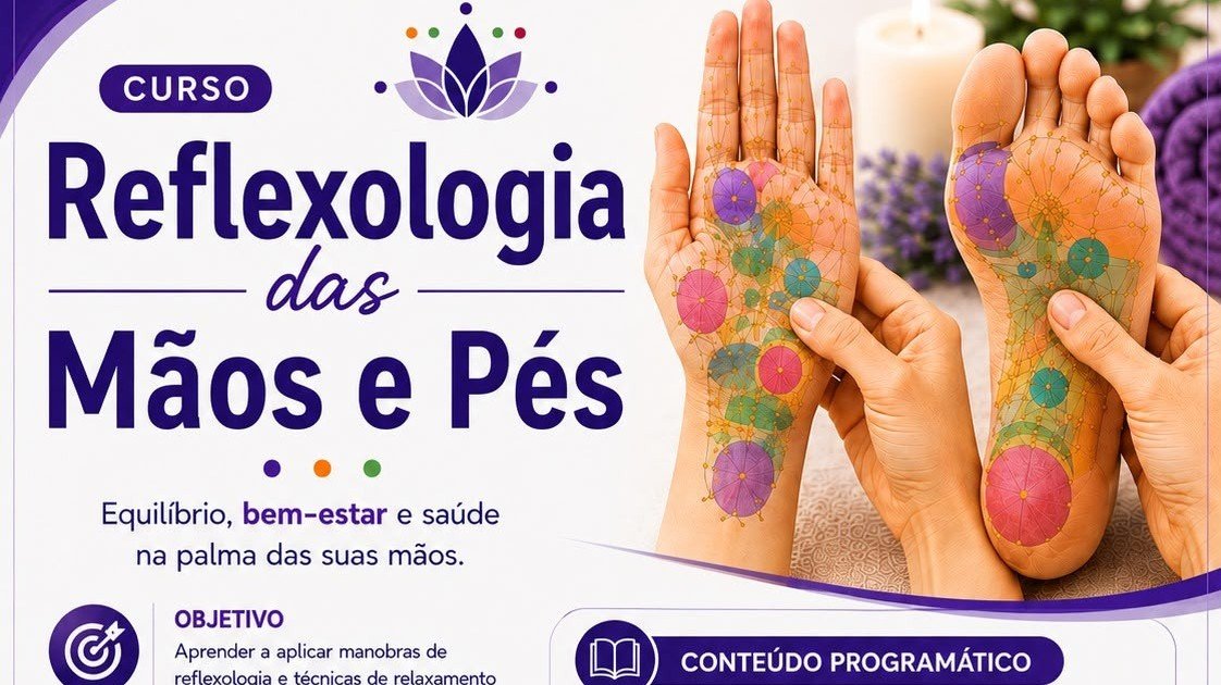Fesc abre inscrições para o curso de reflexologia das mãos e pés