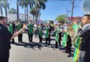 Banda Marcial de Ibaté se destacou no desfile cívico em comemoração ao aniversário de Araraquara
