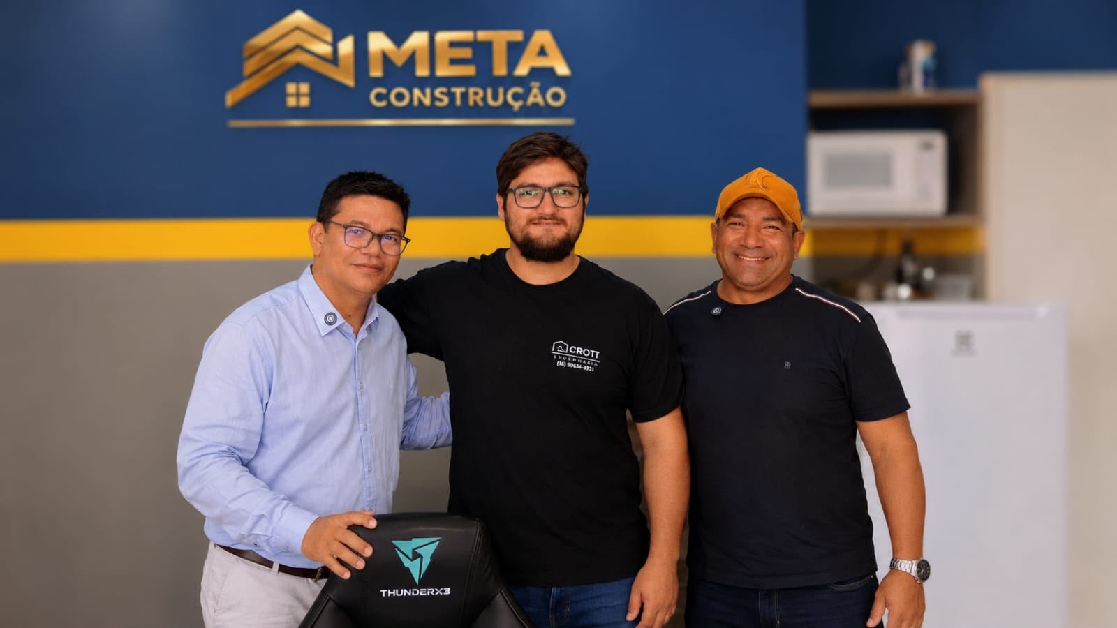 Gilmar Santos fortalece diálogo com empresários e visita Meta Construção em Ibaté