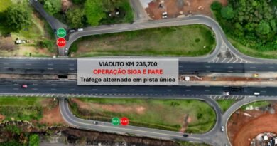 Viaduto do Jardim Jockey Clube, na SP-310 terá “Pare e Siga” neste fim de semana para implantação de terceiras faixas Viaduto do Jardim Jockey Clube, na SP-310 terá “Pare e Siga” neste fim de semana para implantação de terceiras faixas